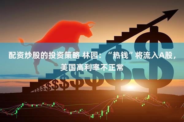 配资炒股的投资策略 林园：“热钱”将流入A股，美国高利率不正常