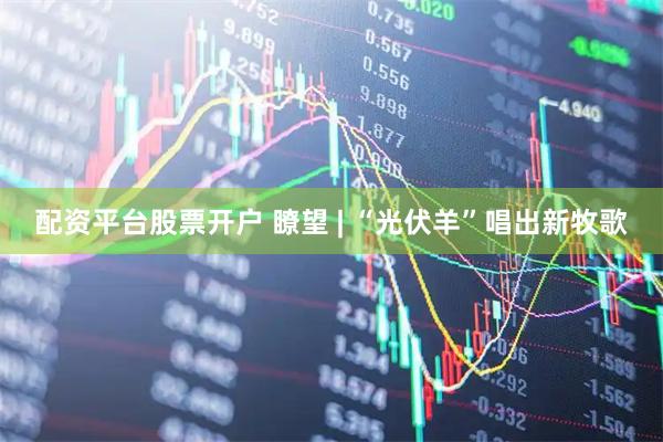 配资平台股票开户 瞭望 | “光伏羊”唱出新牧歌